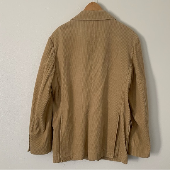 ST. JOHNS BAY | Tan Corduroy Blazer Coat - Picture 9 of 9